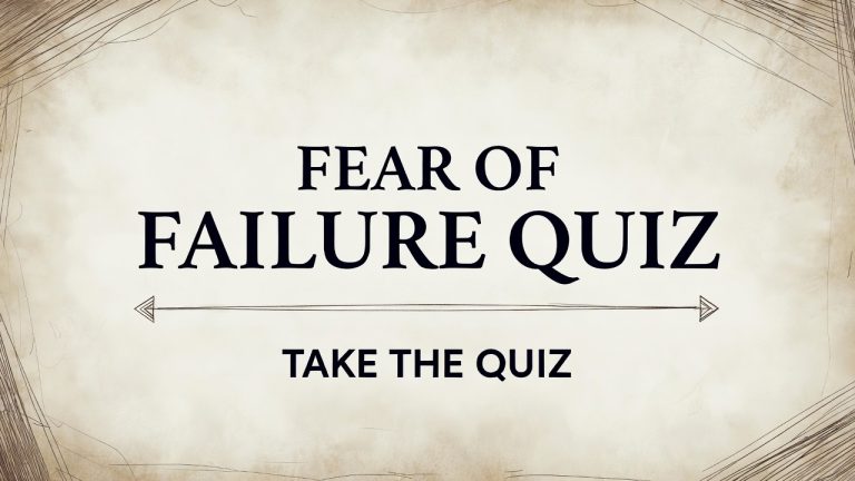Fear of Failure Quiz